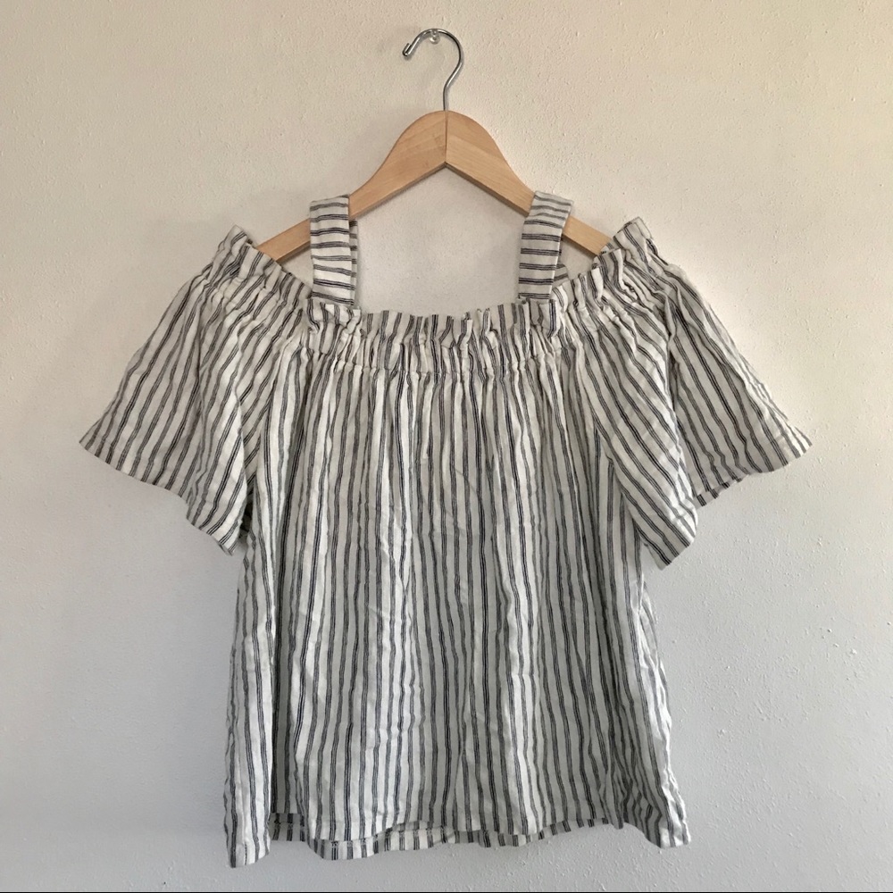 Boho Summer Vibes Lucky Brand Off Shoulder Blouse